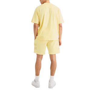 Conjunto de Verano de Alta Calidad, Camiseta y Pantalones Cortos Lisos, Material Personalizado, Precio al por Mayor OEM, Ropa Casual - Product Image 5