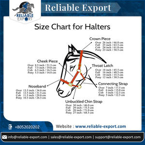 Accessoires équestres de qualité supérieure en gros, licol pour cheval en PP, selle western en nylon, bride en cuir, best-seller - Product Image 6