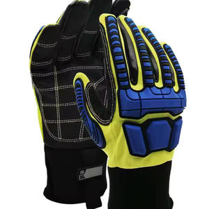 Gants de mécanicien légers et respirants Écran tactile antidérapant et caractéristiques antivibrations pour la sécurité quotidienne et le ski de chantier - Product Image 1