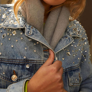 Vente à chaud veste en strass de qualité supérieure veste en strass pour femmes confortables pour l'hiver en vente en ligne - Product Image 6