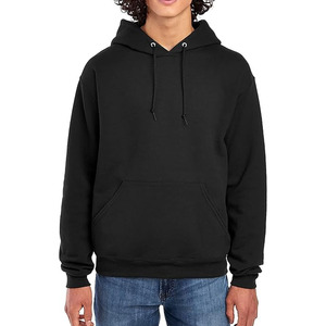 Sudadera con capucha de lana de algodón pesado para hombre, estampado de logotipo personalizado, cordón de alta calidad, sudadera de invierno de talla grande de gran tamaño - Product Image 1