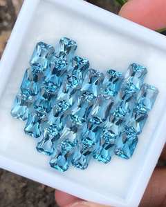 100% พลอยเพชรสีฟ้าท้องฟ้าธรรมชาติ - Product Image 4