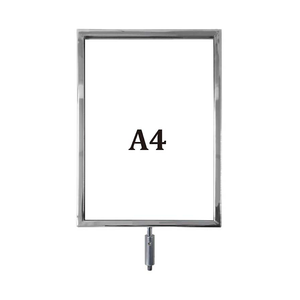 Gran oferta de Taiwán, tornillo ligero pero estable en soporte de señal A4 Vertical para tableros de información de hospitales o clínicas - Product Image 4