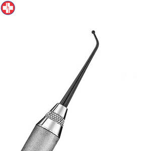 Spatule enduite noire Fig.1 Instrument dentaire antiadhésif pour la manipulation composée - Product Image 4