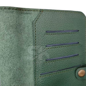 Portefeuille et étui de passeport en cuir véritable personnalisé, fait à la main, PTH-0047, longueur longue - Product Image 6