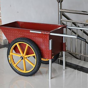 Chariot de manutention de marchandises le plus vendu, équipement de transport de sable pour chantier de construction, chariot à sable pour déchets, chariot pour chantier de construction - Product Image 4