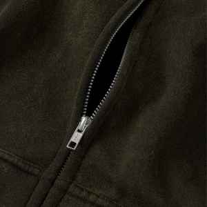 Vente en gros Épaule tombante Grande Taille Vintage Lavage Unisexe Hoodies Meilleure Qualité Respirant 400GSM French Terry Stone Wash Hoodies - Product Image 3