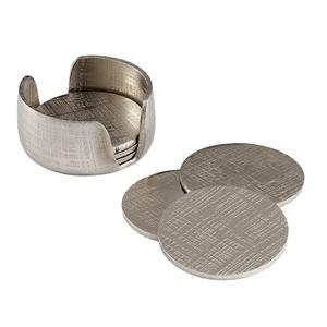 Posavasos en forma de corazón, posavasos de madera para té y café con soporte negro de hierro para uso en Hotel, boda, restaurante - Product Image 2