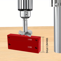 Jeu de 9 blocs de réglage de hauteur en aluminium de 1 à 32 mm pour outils de menuiserie, barres de réglage pour routeur et scie sur table