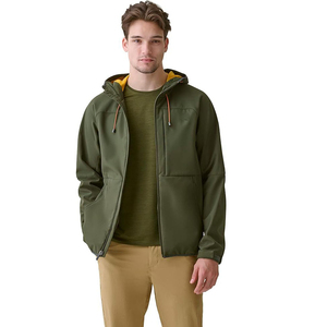 Ventes chaudes - Vestes softshell pour hommes, imperméables, respirantes, à séchage rapide, à capuche, décontractées, antibactériennes, écologiques, en toile - Product Image 1