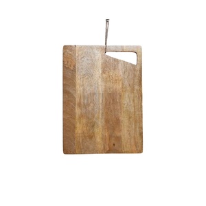 Tabla de cortar rectangular decorativa de madera de alta calidad, tabla de cortar de madera antideslizante grande fabricada al por mayor - Product Image 6