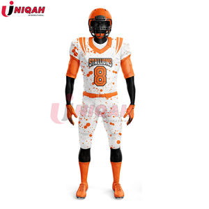 ชุดกีฬาอเมริกันฟุตบอลผ้าโพลีเอสเตอร์ระบายอากาศได้ดีพิมพ์ซับลิเมชัน - Product Image 3