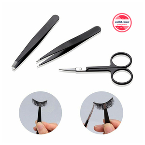 Pince à épiler à pointe inclinée pour femmes hommes pince à épiler à sourcils en acier inoxydable outils de soins personnels - Product Image 6