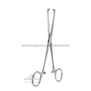 De acero inoxidable Allis tejido fórceps 5X6 dientes 10 - Product Image 6