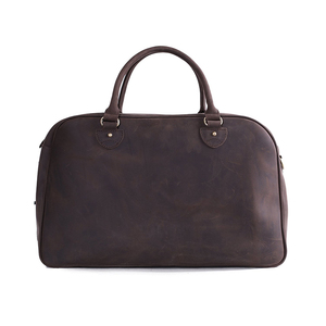 กระเป๋าเดินทางที่สมบูรณ์แบบกระเป๋าดัฟเฟิลหนังแท้ธรรมชาติสไตล์ใหม่100% - Product Image 2