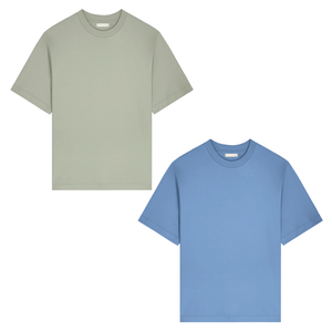 เสื้อยืดแขนสั้นโอเวอร์ไซส์สำหรับผู้ชายเสื้อ200Gsm ผ้าฝ้ายพิมพ์ลายตามสั่ง - Product Image 1