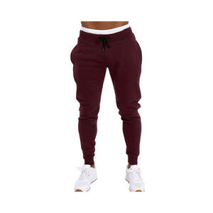 <b>White</b> Casual Style Lightweight Breathable Men's Jogger <b>Trouser</b> Customizable <b>Elastic</b> <b>Waist</b> 100% Cotton Washed - Product Image 5