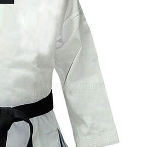 Uniforme de Taekwondo pour homme taille adulte, vêtements de sport, entraînement personnalisé, 100% coton, séchage rapide, respirant - Product Image 6