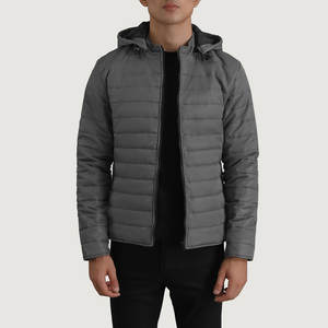 Fabrication Veste matelassée pour homme en matériau respirant de la meilleure qualité Veste matelassée pour homme légère à manches longues - Product Image 3