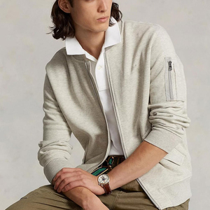 Chaqueta de bombardero de hombre lisa con logotipo personalizado, chaquetas de Bombardero a prueba de viento lavables de nailon, chaqueta de bombardero de alta calidad más vendida para hombre - Product Image 3