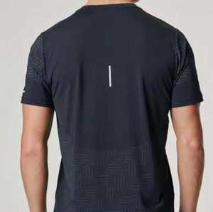 Camiseta Deportiva Transpirable para Hombre, Cómoda, Elástica, para Uso Diario, Cuello Redondo, Tejida - Product Image 5