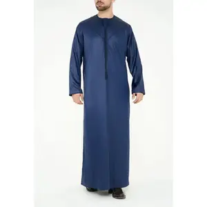 Wholesales Qatar Style Muslim Robes Cheap Qatar Style Robes Islamic Wear Muslim Clothing saudi thobe for men