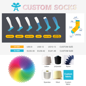 Custom Breathable <b>Socks</b> Design Customized Cotton High Quality Men Dress <b>Socks</b> Custom logo Crew <b>Socks</b> Unisex - Product Image 5