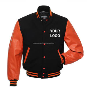 Chaqueta Varsity Personalizada de Estilo Urbano para Hombre, Chaqueta de Béisbol Universitaria Extra Grande, Fabricante - Product Image 2