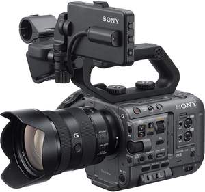 Kit caméra cinéma numérique FX6 de qualité supérieure avec objectif 24-105 mm + moniteur 4K + casque professionnel + micro professionnel + 2 batteries BP-U35 - Product Image 2