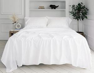 Juego de cama de algodón orgánico ecológico de alta demanda blanco suave en la piel y mejor para el planeta exportación disponible - Product Image 2