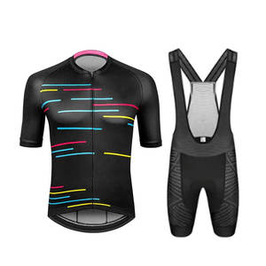 Conjunto de Jersey de ciclismo profesional de alta calidad, transpirable, sin costuras, estampado personalizado, Oem Odm, Kit de ciclismo de carretera, ropa de entrenamiento - Product Image 1