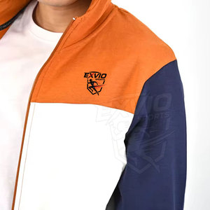Sudaderas con Cremallera Hechas en Pakistán para Hombre, Diseño Moderno, Contraste de Color, Sudaderas con Cremallera para Hombre a Bajo Precio - Product Image 6