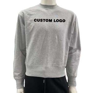 Sudadera de Manga Larga con Bordado, Diseño Casual, Cuello Redondo, Hombros Caídos, Estilo Urbano, Felpa para Hombre - Product Image 1