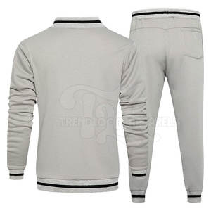 Chándal Informal de Invierno para Hombre, Color Personalizado, 100% Algodón, Transpirable, Ligero, Ecológico, de Secado Rápido, Servicio OEM - Product Image 2