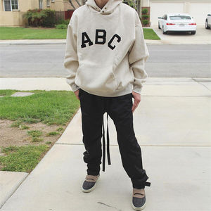 Conjunto de chándal con capucha de talla grande para hombre, transpirable, secado rápido, algodón/poliéster, ajuste informal, deporte, jogging, entrenamiento, 2022, recién llegados - Product Image 3