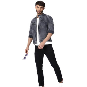 OEM Vestes en jean personnalisées pour hommes Meilleure qualité Mode hiver Veste en jean très vendue à prix raisonnable Vestes en jean - Product Image 5