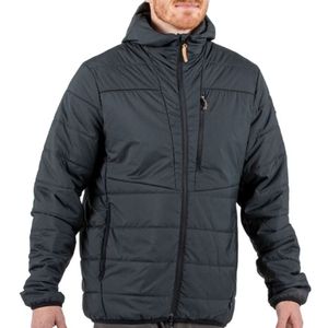 Veste matelassée OEM manteaux rembourrés pour hommes à contraste personnalisé veste à bulles en nylon manteau à étiquette tissée veste d'hiver chaude pour hommes - Product Image 3