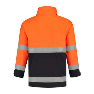 Manteau de travail imperméable de construction sur mesure veste de sécurité électrique de gros avec réfléchissant résistant au feu - Product Image 4