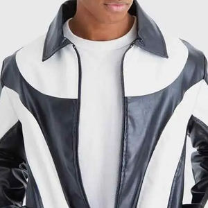 Vestes en cuir Dernier design Veste en cuir de haute qualité Logo et design personnalisés acceptés Veste bomber en cuir de vache - Product Image 6