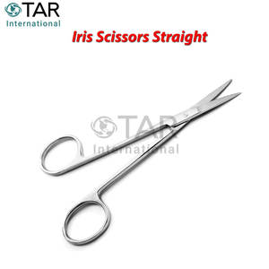Tijeras para encías Iris rectas de 4,52 pulgadas, acero inoxidable de alta calidad, proveedor a granel, instrumentos médicos quirúrgicos de ortodoncia Dental - Product Image 2