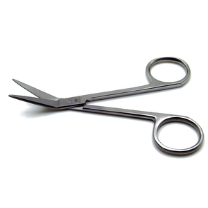 Ciseaux chirurgicaux en acier inoxydable pour instruments dentaires, ciseaux à pansements angulaires, ciseaux à bord droit - Product Image 6