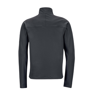 High Quality Men's Softshell <b>Jacket</b> High Street Casual Wear Stand Collar Solid Color Waterproof Canvas Front Logo <b>Reversible</b> - Product Image 5