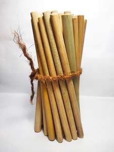 Pailles en bambou écologiques de qualité supérieure en bois/pailles en bambou thé à bulles/pailles en bambou en vrac pas cher - Product Image 3