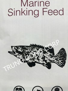 Bolsas tejidas de PP laminadas brillantes o mate hechas en Vietnam para uso en envases de animales y alimentos acuáticos para alimentación de fertilizante de harina - Product Image 2