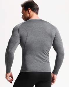 Haute élasticité Rashguard Gymwear manches longues Compression Fit séchage rapide contrôle de l'humidité OEM - Product Image 4