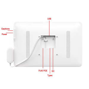Tableta Médica de Cabecera con Pantalla Táctil Capacitiva de 10 Puntos - Pantalla Táctil Compatible con Guantes para Uso en el Sector Salud - Product Image 3