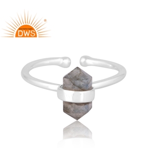 Increíble diseño, anillo de piedras preciosas de labradorita Natural de Plata de Ley 925, joyería personalizada para mujer, regalo para ella - Product Image 3