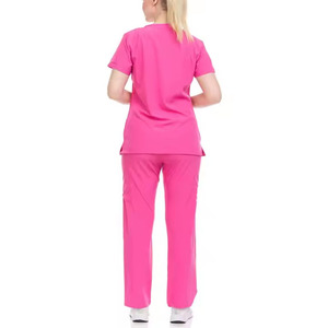 Conjuntos de Uniformes Médicos para Enfermeras Más Vendidos, Transpirables, de Tejido Suave, de Alta Calidad, al por Mayor, con Detección de Agujas - Product Image 2