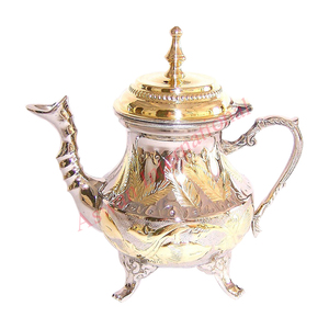 <b>Arabic</b> Teapot Wholesale Eco Friendly Unique <b>Arabic</b> Teapot Customized Metal Coffee Pot Stylish Durable CLASSIC Kitchen - Product Image 2