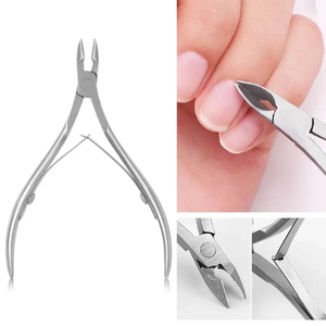 MORGANS INDUSTRIES <b>Professional</b> Stainless Steel <b>Nail</b> <b>Clipper</b> 9.2cm Straight Blade Sharp Tip Wide Jaw Opening Durable for Finger - Product Image 6